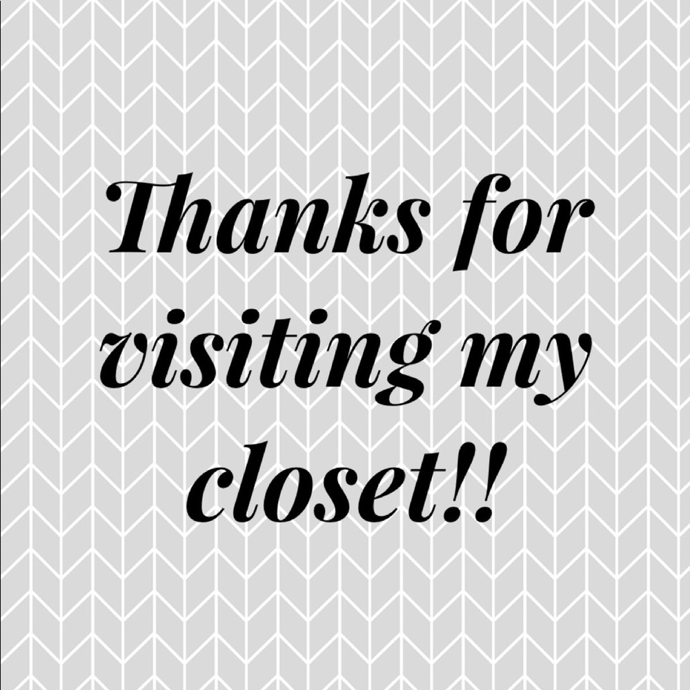 Thanks for shopping with me! 🛍